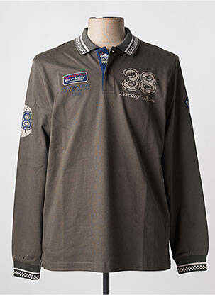 Polo vert fonce DELAHAYE homme