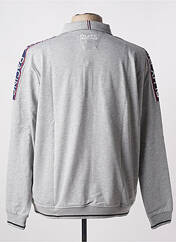 Polo gris multicolore DELAHAYE pour homme seconde vue