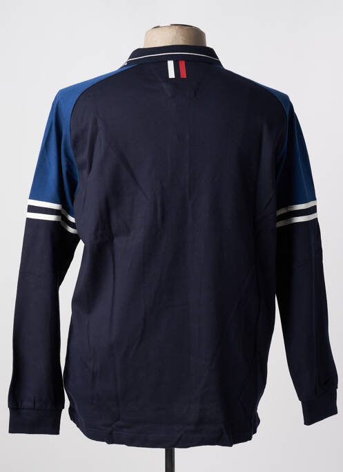 Polo bleu marine DELAHAYE pour homme