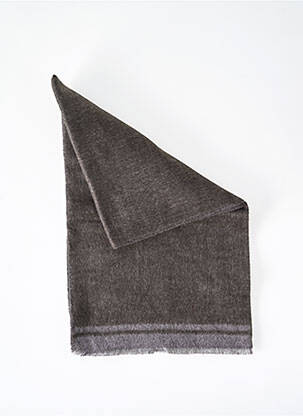 Foulard gris fonce DELAHAYE pour homme