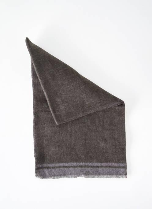 Foulard gris fonce DELAHAYE pour homme