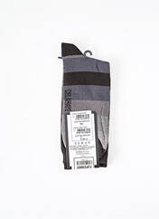 Chaussettes gris DELAHAYE pour homme seconde vue