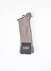 Chaussettes gris DELAHAYE pour homme seconde vue