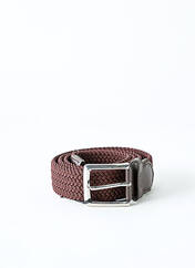 Ceinture marron DELAHAYE pour homme seconde vue