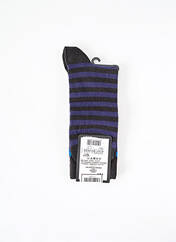 Chaussettes noir DELAHAYE pour homme seconde vue