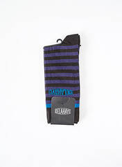 Chaussettes noir DELAHAYE pour homme seconde vue