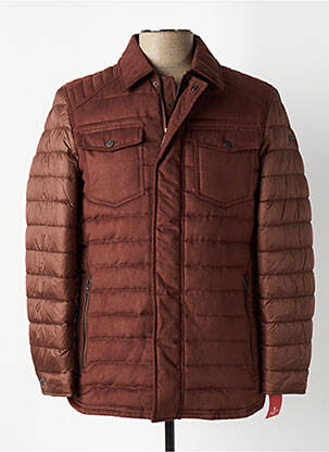Doudoune marron fonce DELAHAYE homme