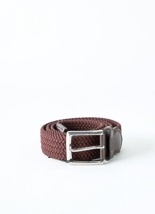 Ceinture marron DELAHAYE pour homme