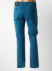 Pantalon chino bleu petrole DELAHAYE pour homme seconde vue