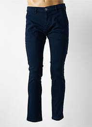 Pantalon chino bleu DELAHAYE homme