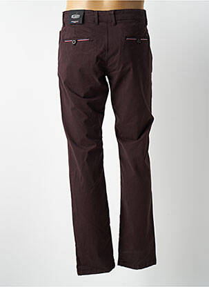 Pantalon chino rouge DELAHAYE homme