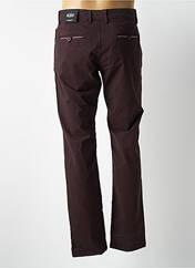 Pantalon chino rouge DELAHAYE pour homme seconde vue