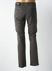 Pantalon chino gris fonce DELAHAYE pour homme seconde vue