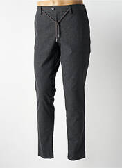 Pantalon chino gris multicolore DELAHAYE pour homme seconde vue