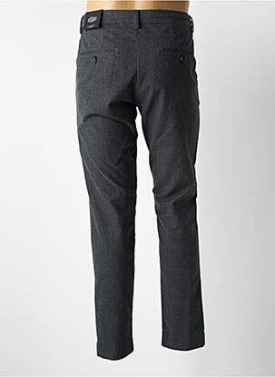 Pantalon chino gris multicolore DELAHAYE homme