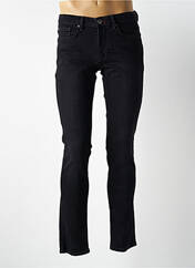 Pantalon slim noir DELAHAYE pour homme seconde vue