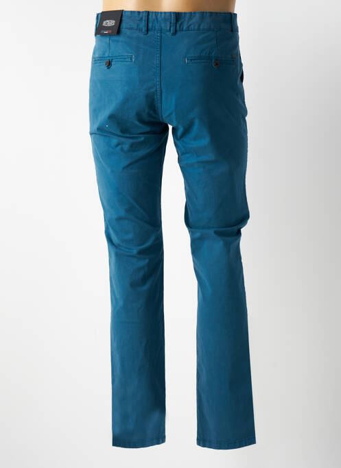 Pantalon chino bleu petrole DELAHAYE pour homme