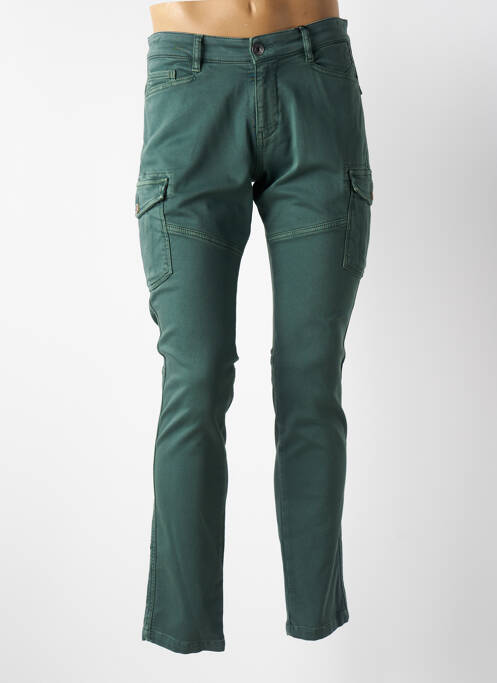 Pantalon cargo vert DELAHAYE pour homme