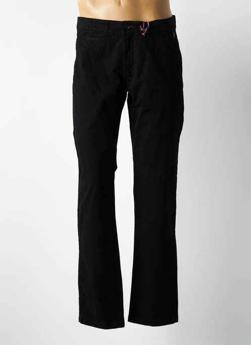 Pantalon chino noir DELAHAYE pour homme