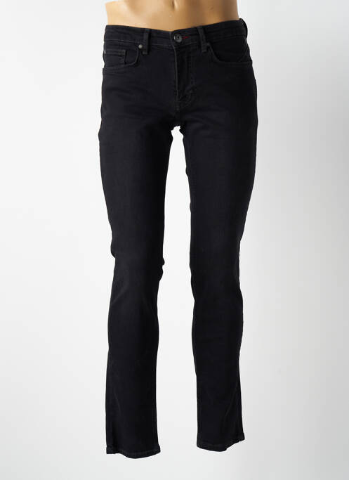 Pantalon slim noir DELAHAYE pour homme