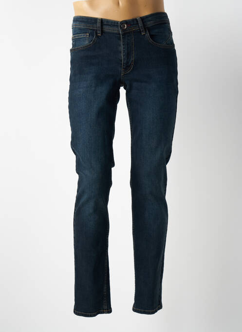 Jeans coupe slim bleu DELAHAYE pour homme