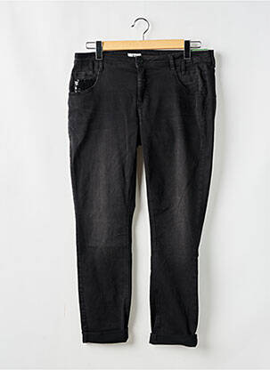 Jeans coupe slim noir STREET ONE femme