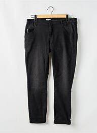 Jeans coupe slim noir STREET ONE femme