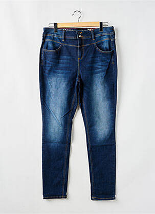 Jeans coupe slim bleu STREET ONE femme