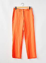 Pantalon droit orange ONLY femme