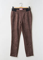 Pantalon slim marron STREET ONE pour femme seconde vue