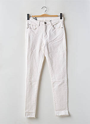 Jeans coupe slim blanc OPUS femme