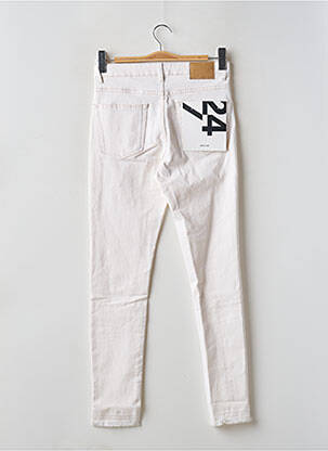 Jeans coupe slim blanc OPUS femme