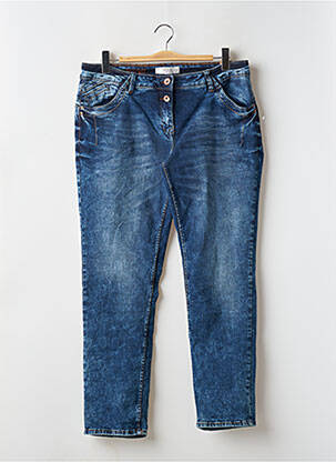 Jeans coupe slim bleu CECIL femme