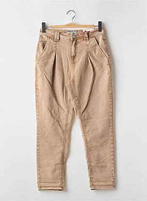 Jeans coupe droite beige STREET ONE femme