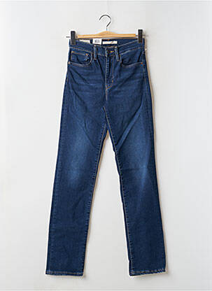 Jeans coupe droite bleu LEVI'S femme