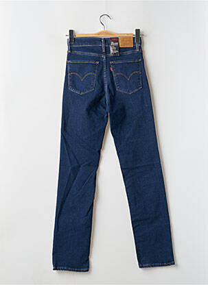 Jeans coupe droite bleu LEVI'S femme