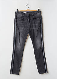 Jeans coupe slim noir STREET ONE femme