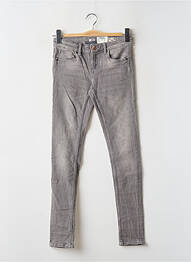Jeans coupe slim gris GARCIA fille