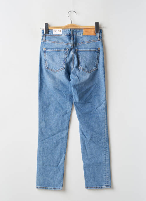 Jeans coupe slim bleu MANGO pour femme