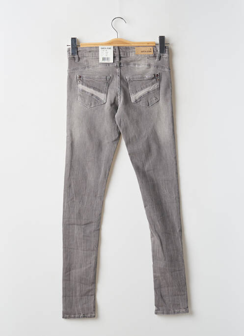 Jeans coupe slim gris GARCIA pour fille