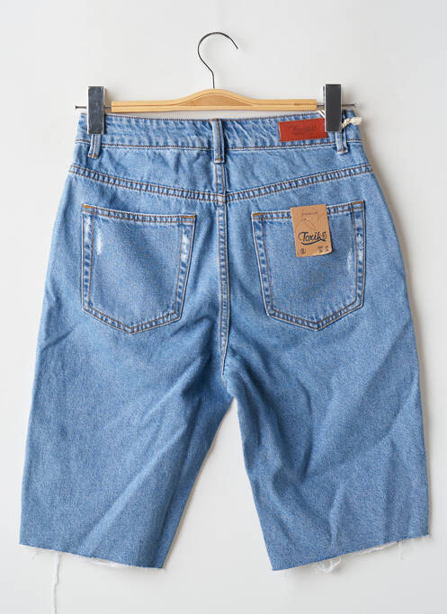 Bermuda bleu TOXIK3 pour femme