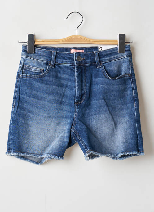 Short bleu ONLY pour femme