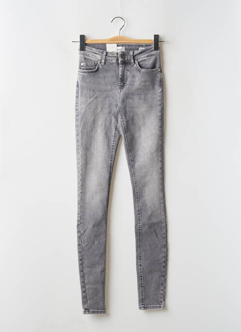 Jeans skinny gris ONLY pour femme