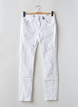 Jeans coupe slim blanc STREET ONE femme