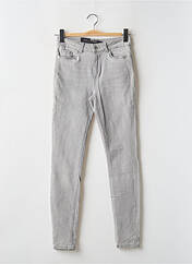 Jeans coupe slim gris VERO MODA pour femme seconde vue