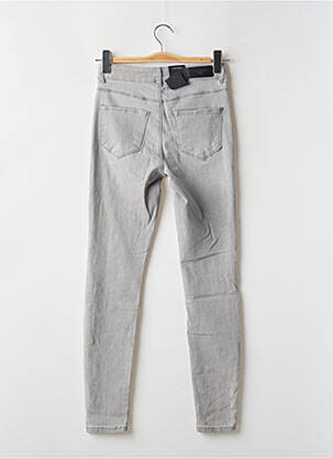 Jeans coupe slim gris VERO MODA femme