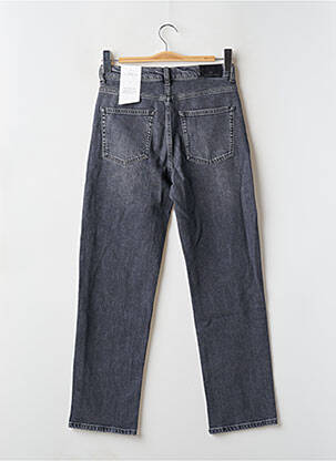 Jeans coupe droite noir MANGO femme