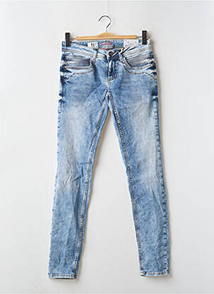 Jeans coupe slim bleu STREET ONE femme