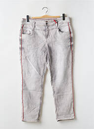 Jeans coupe slim gris STREET ONE femme
