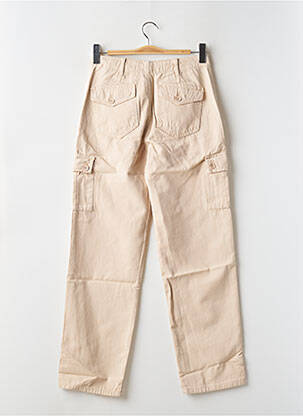 Pantalon cargo beige SUBDUED femme
